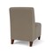 Lesro Siena Lounge Reception Armless Guest Chair, Walnut, MD Farro Upholstery SN1102 - alternate 2